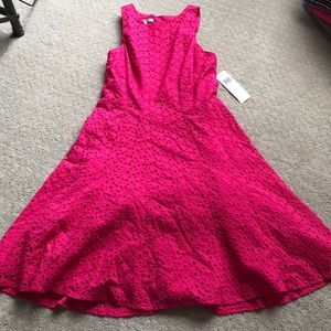 Maggie London eyelet dress size 6
